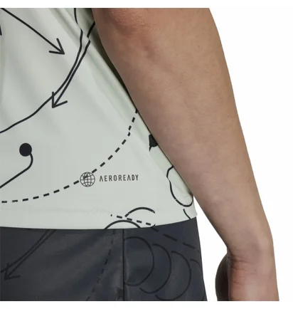 Майка женская Adidas Tennis Tank Club Grey HM6523