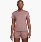 Футболка женская Nike One Classic Wodri-Fit Short-Sleeve Top Violet FN2798-208