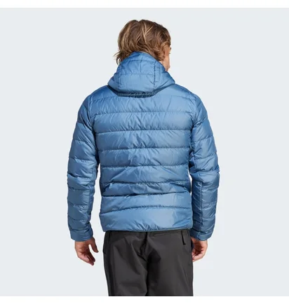 Пуховик чоловічий Adidas Terrex Multi Light Down Hooded Jacket Blue IP6039
