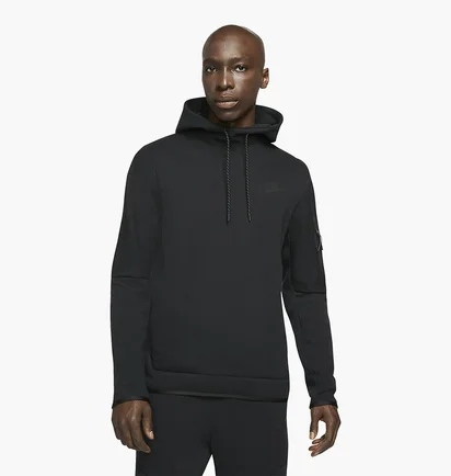 Худи мужское Nike Sportswear Tech Fleece Black DD5174-010