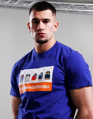 Футболка мужская Weekend Offender Trainerspotting Blue WOSPT2202