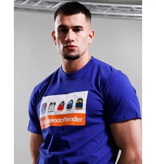 Футболка мужская Weekend Offender Trainerspotting Blue WOSPT2202