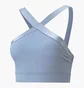 Топ женский Puma Flawless Sculpt Longline Bra Light Blue 52314018