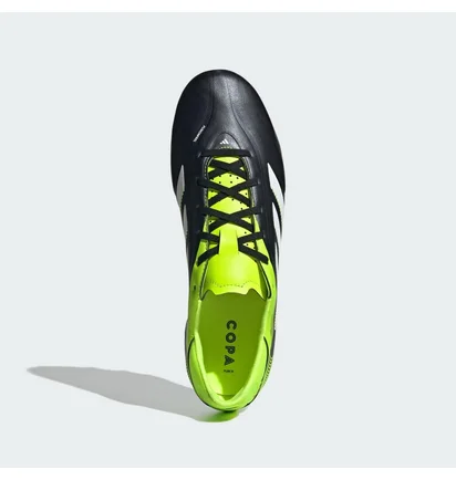 Бутсы мужские Adidas Copa Pure 3 League Firm/Multi-Ground Black/Green JH6298