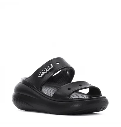 Тапочки женские CROCS Classic Crush Sandal Black 207670-001