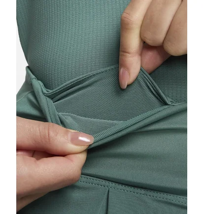 Юбка женская Nike Dri-Fit Advantage Tennis Skirt Green DX1132-361