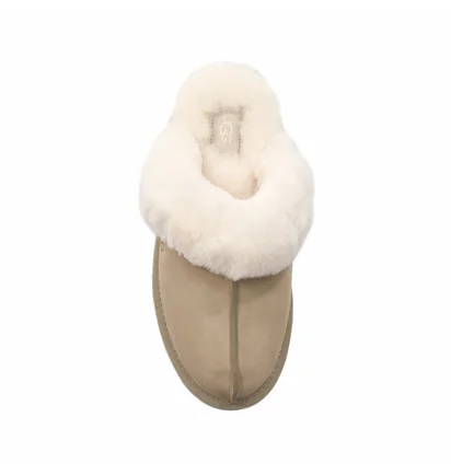 Тапочки женские UGG W Scuffette Ii Mustard Seed Beige 1106872-MSNT