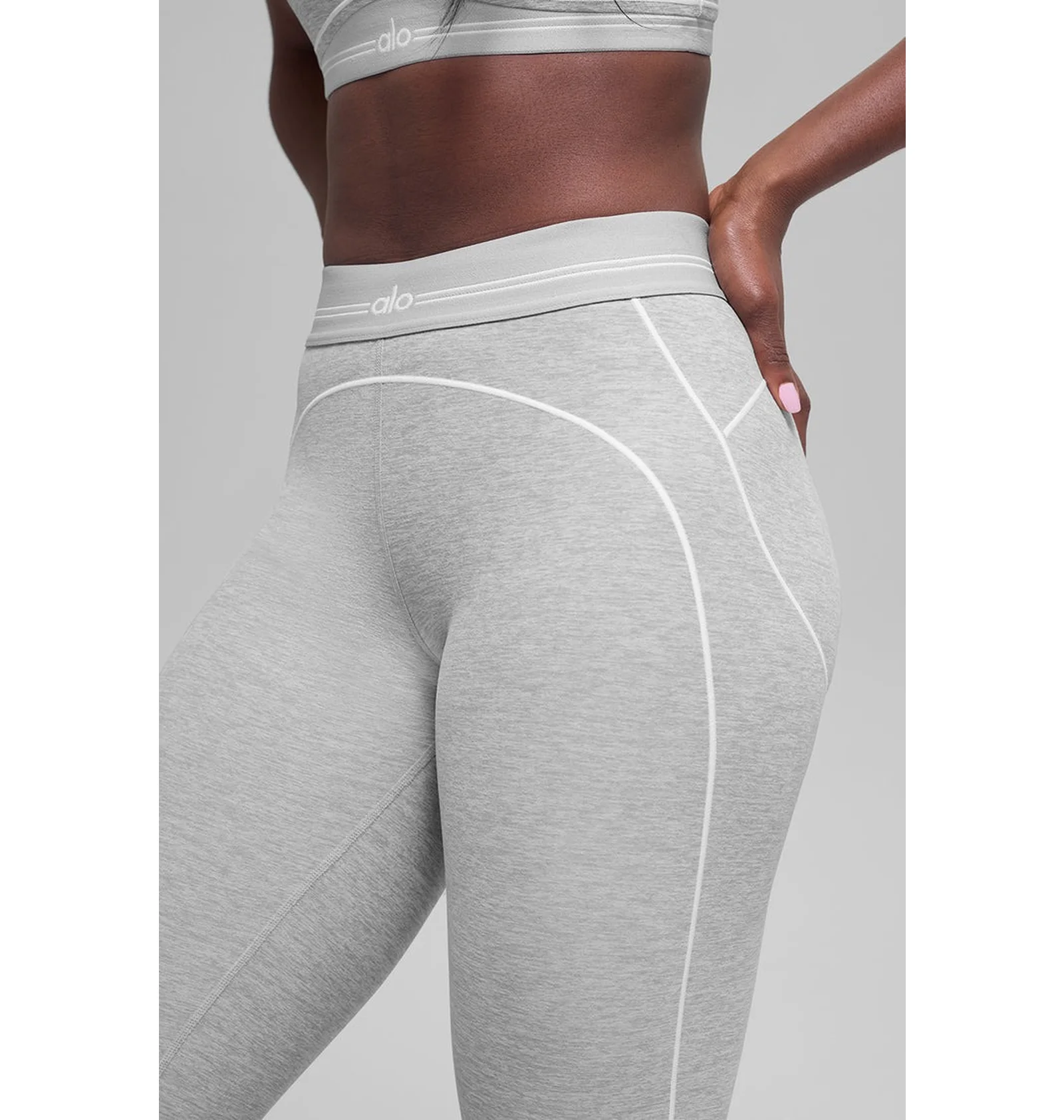 ᐉ Лосины женские Alo Yoga Alosoft Grey W54172R - купить в