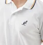 Поло мужское AUSTRALIAN 2-Stripe Pique Polo S-Fit White LSUPO0004-002