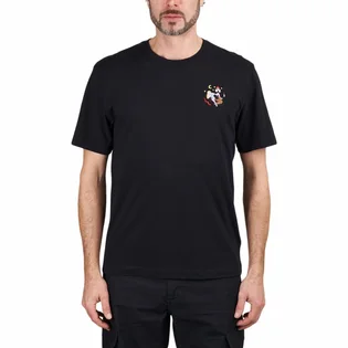 Футболка мужская Carne Bollente Middle Edging T-Shirt Black AW23ST0102-BLACK