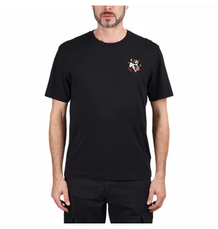 Футболка мужская Carne Bollente Middle Edging T-Shirt Black AW23ST0102-BLACK