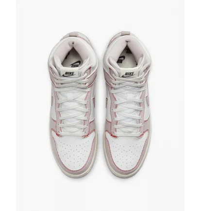 Кросівки чоловічі Nike Dunk High 1985 Pink/White Dq8799-100