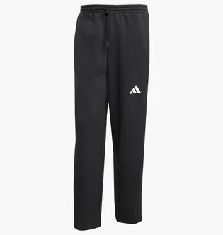 Штаны мужские Adidas Essentials 3-Stripes Fleece Wide Leg Black JM1770