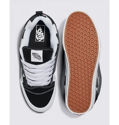 Кеды унисекс Vans Knu Skool Shoe Black/White VN0009QCCJJ