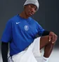 Футболка чоловіча Nike Cfc T90 Remix Blue HV4898-480
