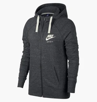 Худи женское Nike Gym Vntg Hoodie Fz Black 883729-010