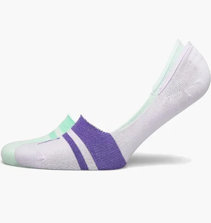 Шкарпетки унісекс Puma Heritage Footie White/Green (2 пари) 281010001-004