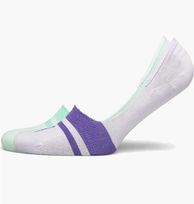 Шкарпетки унісекс Puma Heritage Footie White/Green (2 пари) 281010001-004