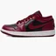 Кроссовки женские Air Jordan 1 Low Bordo/Black Dc0774-006