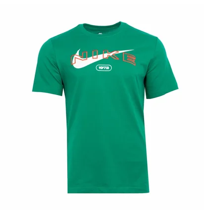 Футболка чоловіча Nike Club Seasonal Hbr Tee Green FV5711-365
