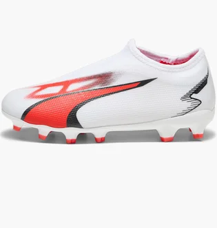 Бутси унісекс Puma Ultra Match Ll Fg/Ag Youth Football Boots White 107514-01