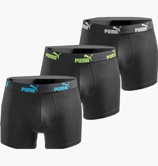 Трусы мужские Puma Everyday Coton Stretch (3 шт) Black 100003547-010