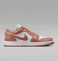 Кросівки жіночі Air Jordan 1 Low Shoes White/Peach DC0774-080