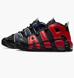 Кросівки дитячі Nike Air More Uptempo 96 Gs Split Black/Red DM0017-001