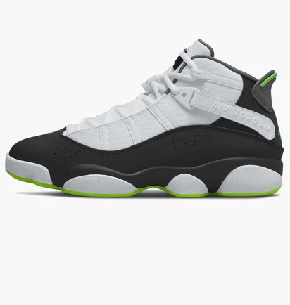 Кроссовки мужские Air Jordan 6 Rings White/Black 322992-130
