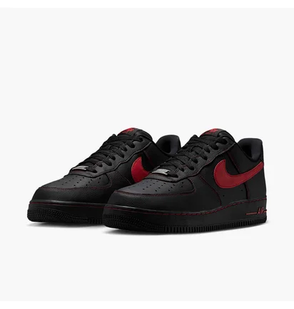 Кроссовки мужские Nike Air Force 1 Low 07 Lv8 Bred Black HQ2037-005