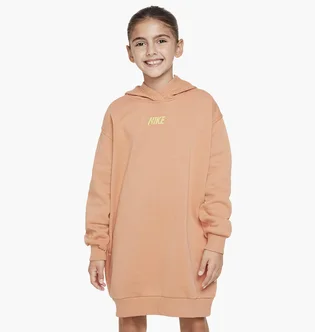 Худі дитяче Nike G Nsw Club Flc Hdy Drss Shne Peach FJ6165-225