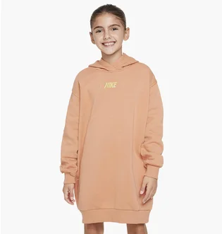 Худи детское Nike G Nsw Club Flc Hdy Drss Shne Peach FJ6165-225