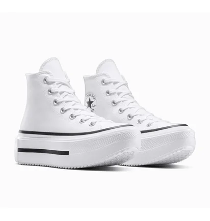 Кеды женские Converse Chuck Taylor All Star Lift Double Stack White A12976C