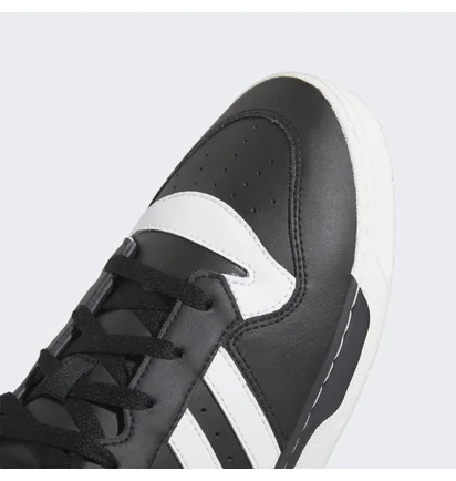 Кроссовки унисекс Adidas Rivalry Low Noir/Blanc Black FZ6327