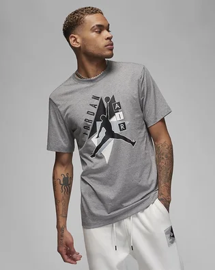 Футболка чоловіча Air Jordan T-Shirt Brand Grey FD7031-091