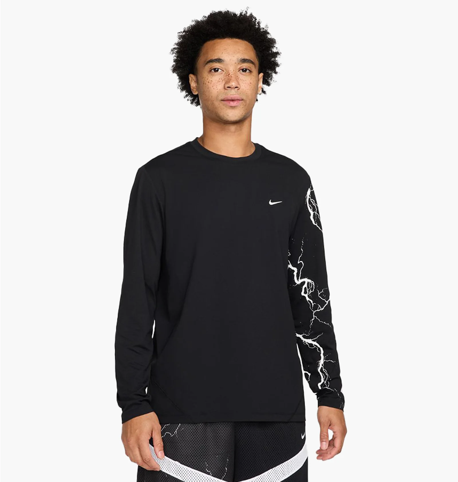 だらしナイキ ᐉ Лонгслив мужской Nike Ja Df Uv Icon Black HJ3891-010 - купить в