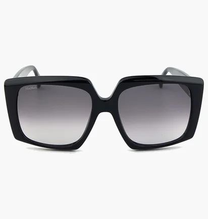Сонцезахисні окуляри жіночі MaxMara Grey/Black 0024-01B