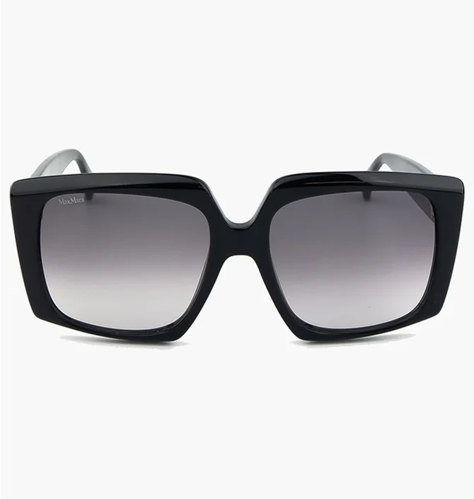 Сонцезахисні окуляри жіночі MaxMara Grey/Black 0024-01B