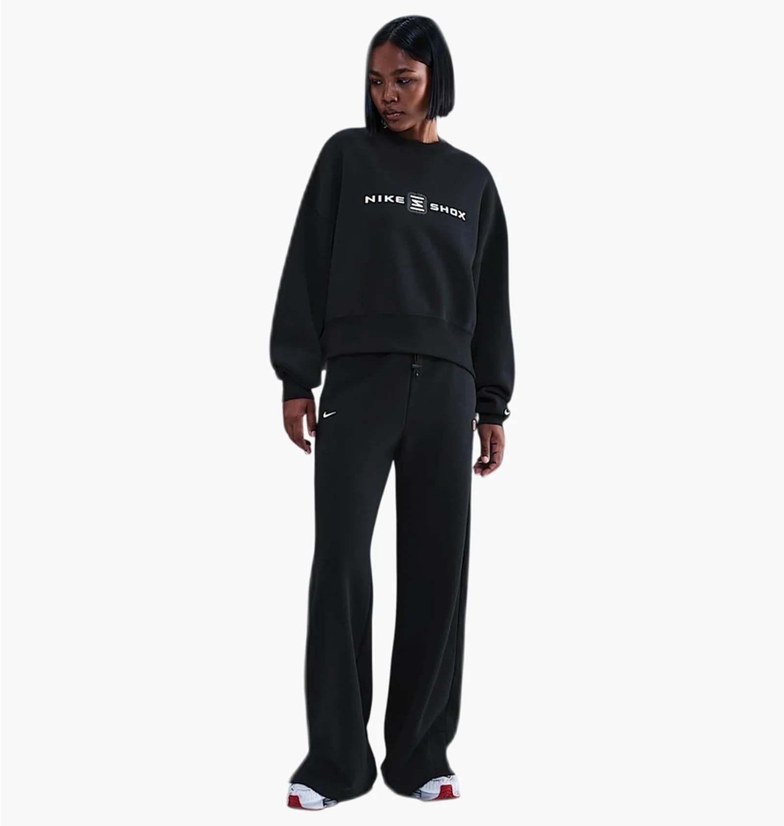 ᐉ Штани жіночі Nike Sportswear Phoenix Fleece Shox WomenS High