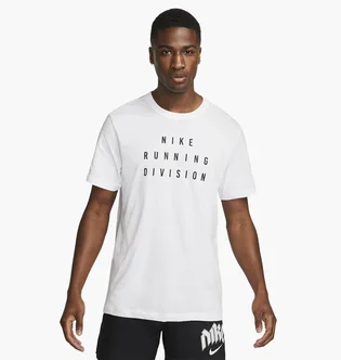 Футболка чоловіча Nike Dri-Fit Run Division Running T-Shirt White FD0122-100