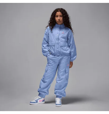 Ветровка детская Air Jordan Jeans & Bling Blue 45F196-U8K