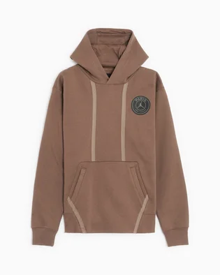 Худи мужское Air Jordan X Psg Fleece Hoodie Brown DZ2923-274
