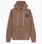 Худи мужское Air Jordan X Psg Fleece Hoodie Brown DZ2923-274