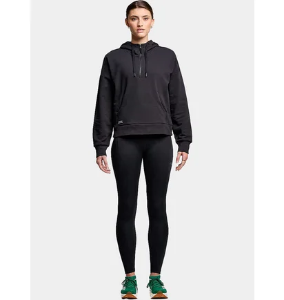 Худи женское Saucony Recovery Zip Hoody Black SAW800487-BK