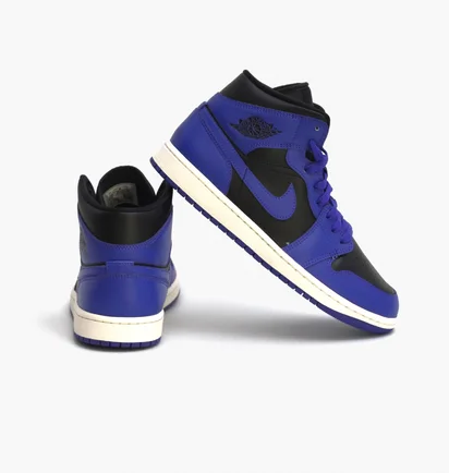 Кросівки жіночі Air Jordan 1 Mid Violet Bq6472-051