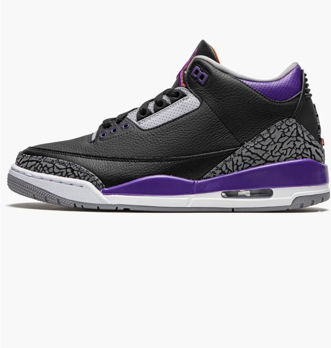 Кроссовки мужские Air Jordan 3 Retro Black CT8532-050