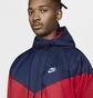 Вітровка чоловіча Nike Sportswear Windrunner Mens Hooded Jacket Blue/Red DA0001-657