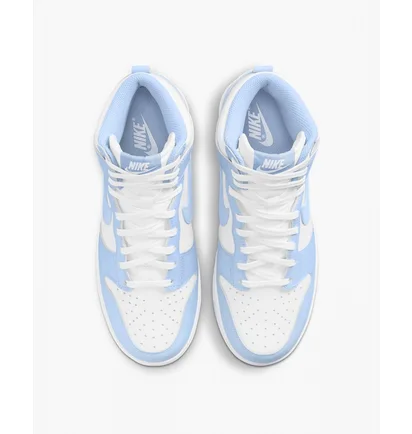 Кроссовки женские Nike Dunk High White/Blue DD1869-107