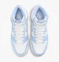 Кроссовки женские Nike Dunk High White/Blue DD1869-107