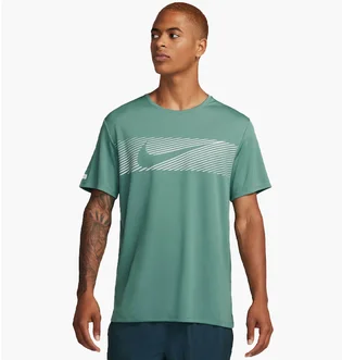 Футболка чоловіча Nike Flash Miler Top Green FN3051-361